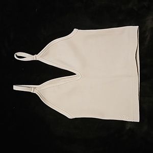 EUC FREE PEOPLE CROP TOP BRALETTE SWEETHEART NECKLINE SIZE M/L